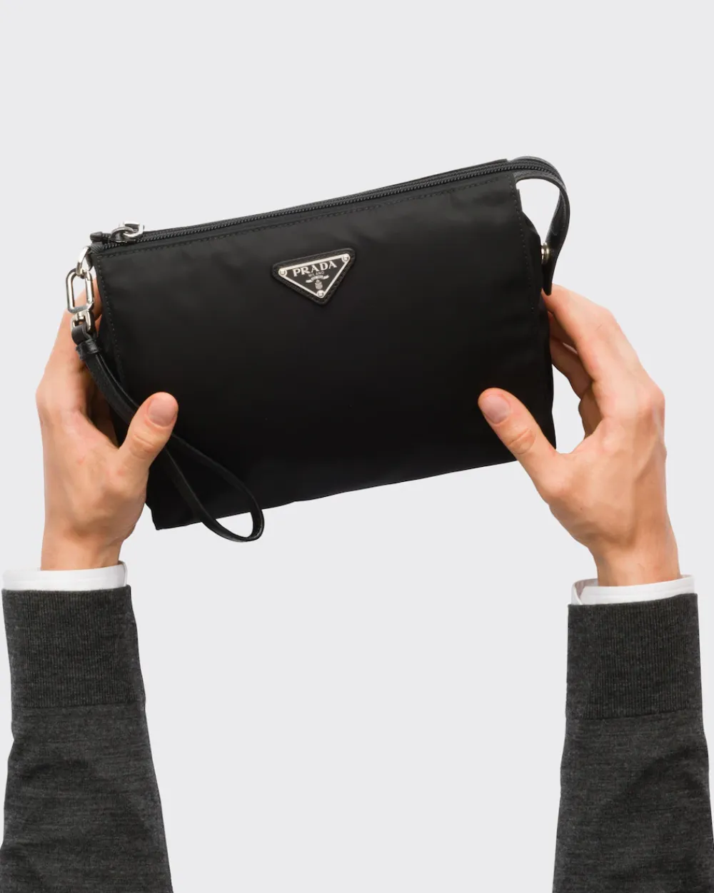 Mujer/Hombre Prada BOLSAS Y ACCESORIOS DE VIAJE|BOLSAS Y ACCESORIOS DE VIAJE^Neceser De Re-nylon Y Piel Saffiano