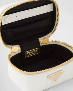 Mujer Prada BOLSAS Y ACCESORIOS DE VIAJE^Neceser Para Joyas De Piel Saffiano