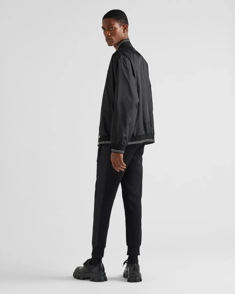 Hombre Prada ROPA DEPORTIVA Y SUDADERAS^Pantalón De Forro Polar De Algodón Y Re-nylon