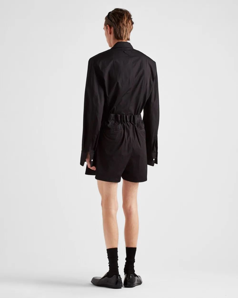Hombre Prada PANTALONES Y BERMUDAS^Pantalones Cortos De Algodón