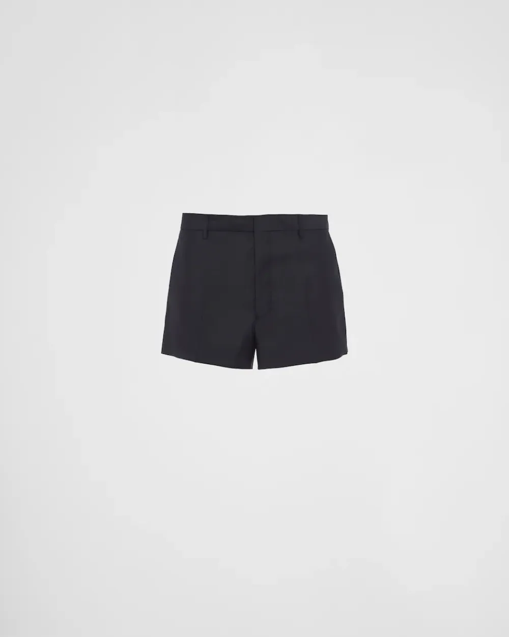 Hombre Prada PANTALONES Y BERMUDAS^Pantalones Cortos De Lana Mohair