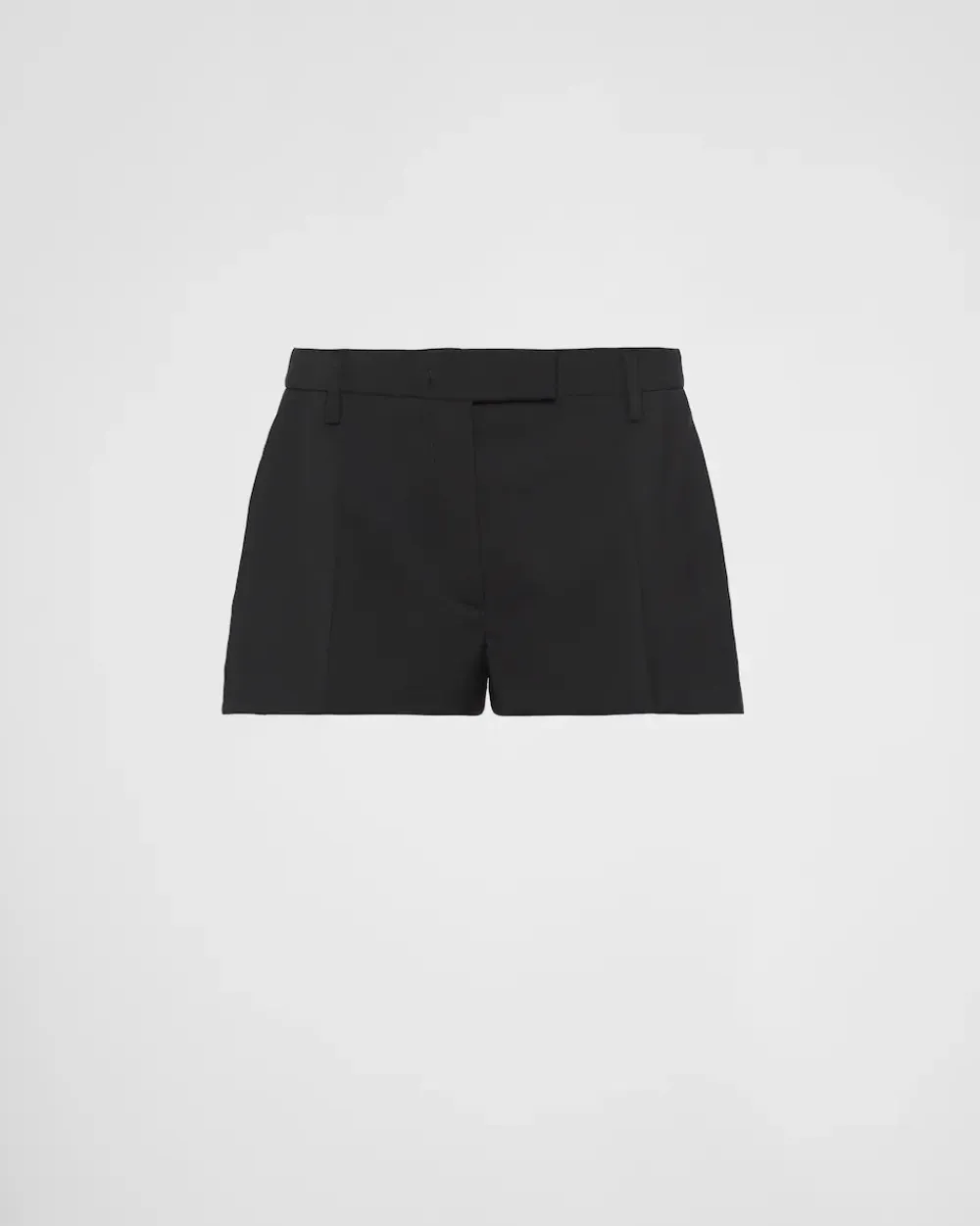 Mujer Prada PANTALONES LARGOS Y CORTOS^Pantalones Cortos De Mohair Ligero
