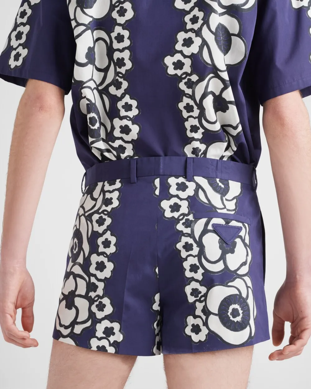 Hombre Prada PANTALONES Y BERMUDAS^Pantalones Cortos De Popelín