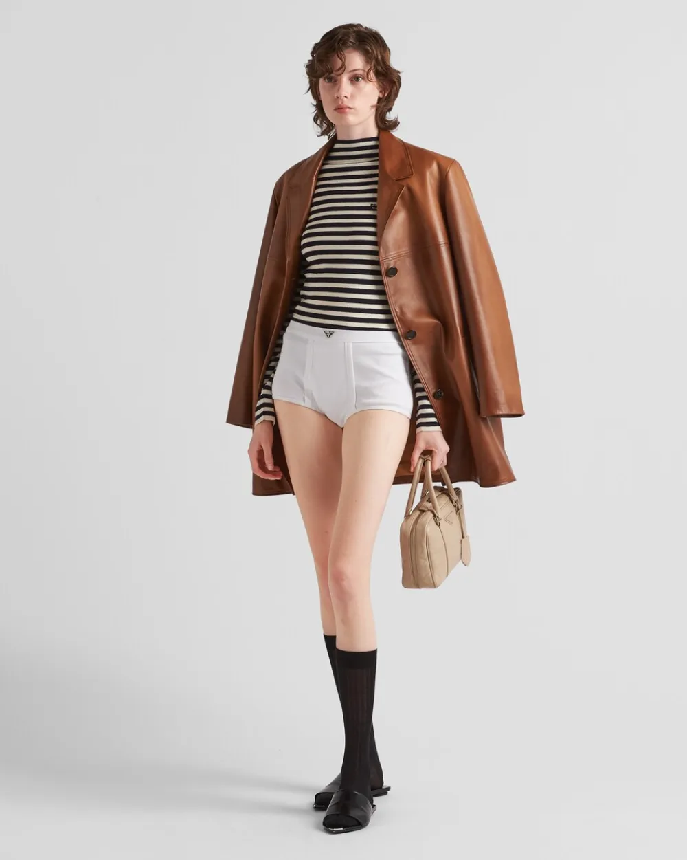 Mujer Prada PIJAMAS Y ROPA INTERIOR^Pantalones Cortos De Punto