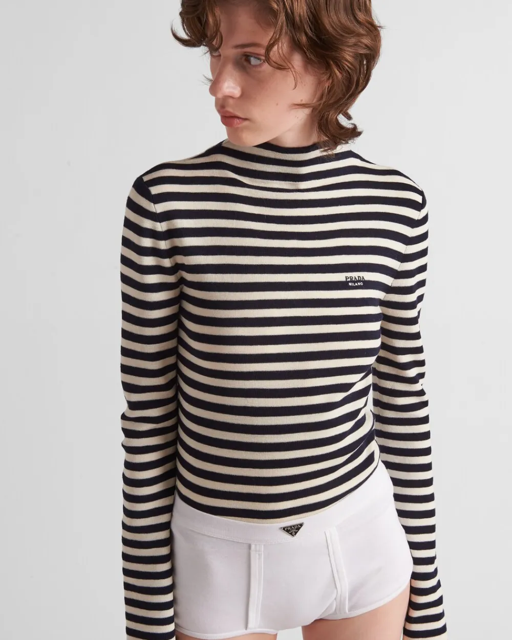 Mujer Prada PIJAMAS Y ROPA INTERIOR^Pantalones Cortos De Punto