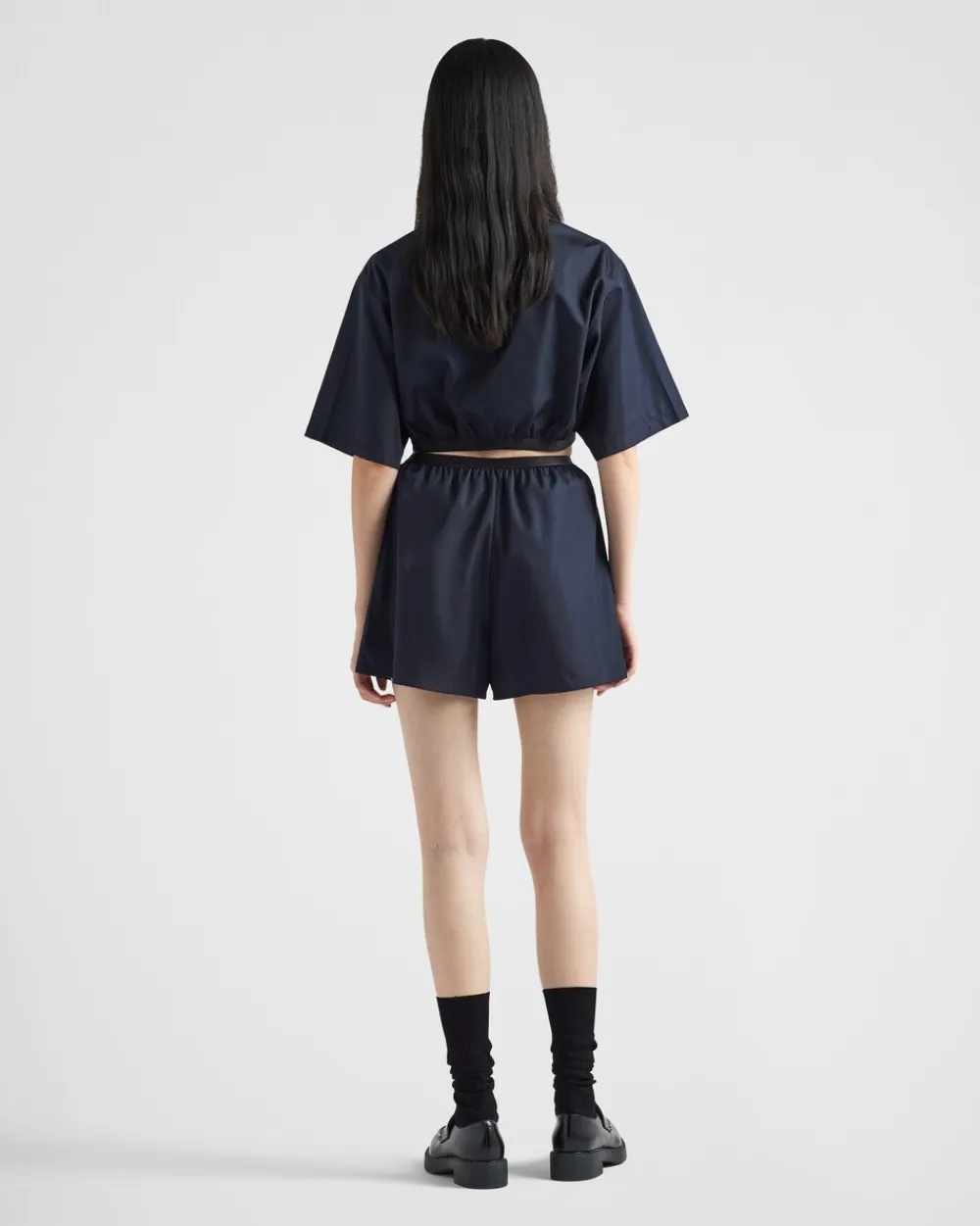 Mujer Prada COLECCIÓN FEMENINA|PANTALONES LARGOS Y CORTOS^Pantalones Cortos De Re-nylon