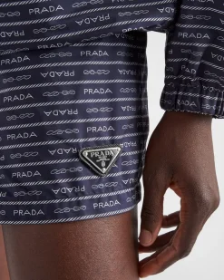 Mujer Prada COLECCIÓN FEMENINA|PANTALONES LARGOS Y CORTOS^Pantalones Cortos De Re-nylon