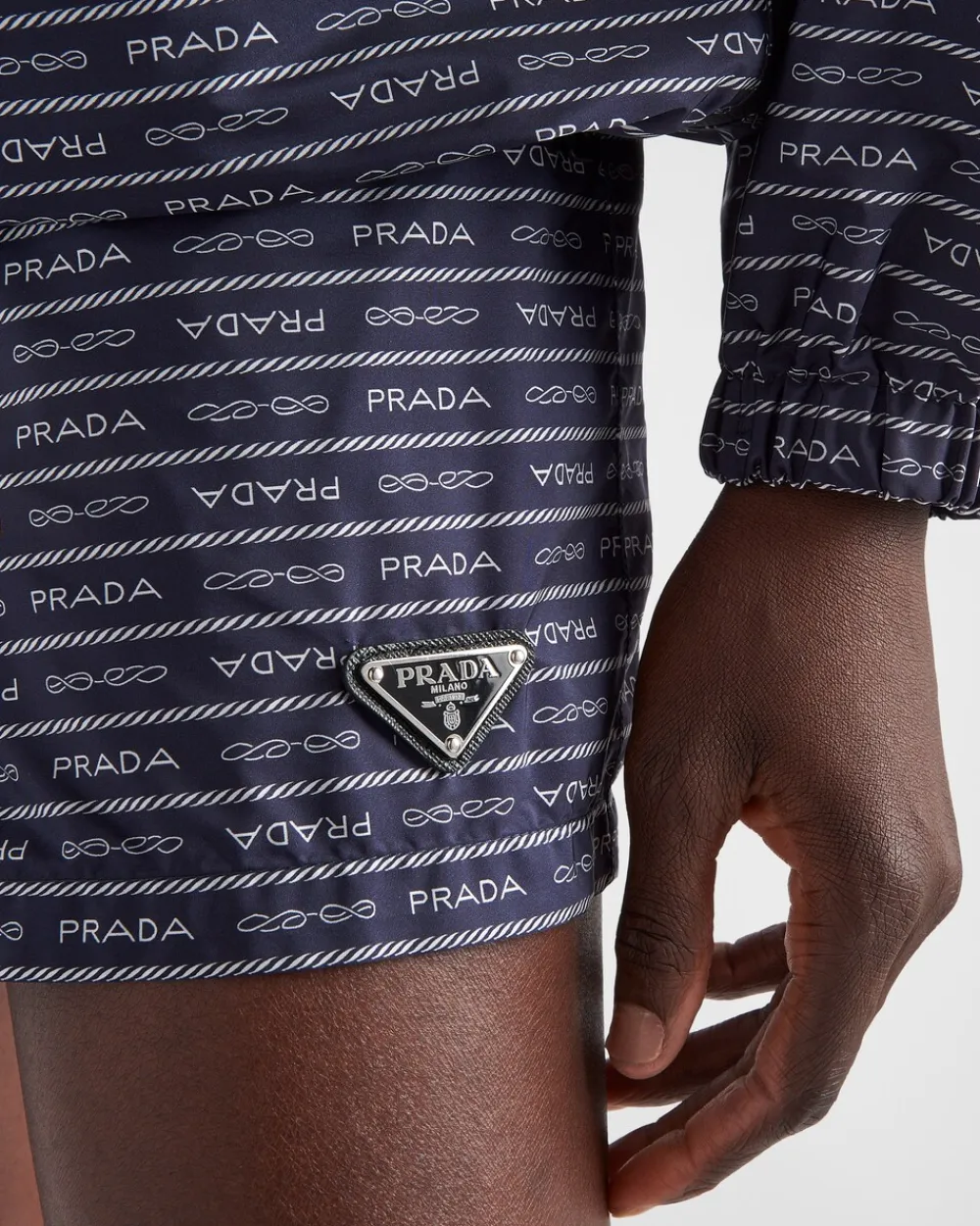 Mujer Prada COLECCIÓN FEMENINA|PANTALONES LARGOS Y CORTOS^Pantalones Cortos De Re-nylon
