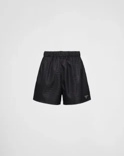 Mujer Prada COLECCIÓN FEMENINA|PANTALONES LARGOS Y CORTOS^Pantalones Cortos De Re-nylon
