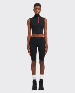 Mujer Prada ROPA^Pantalones Cortos Piqué De Re-nylon Técnico