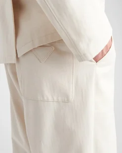 Hombre Prada PANTALONES Y BERMUDAS^Pantalones De Algodón