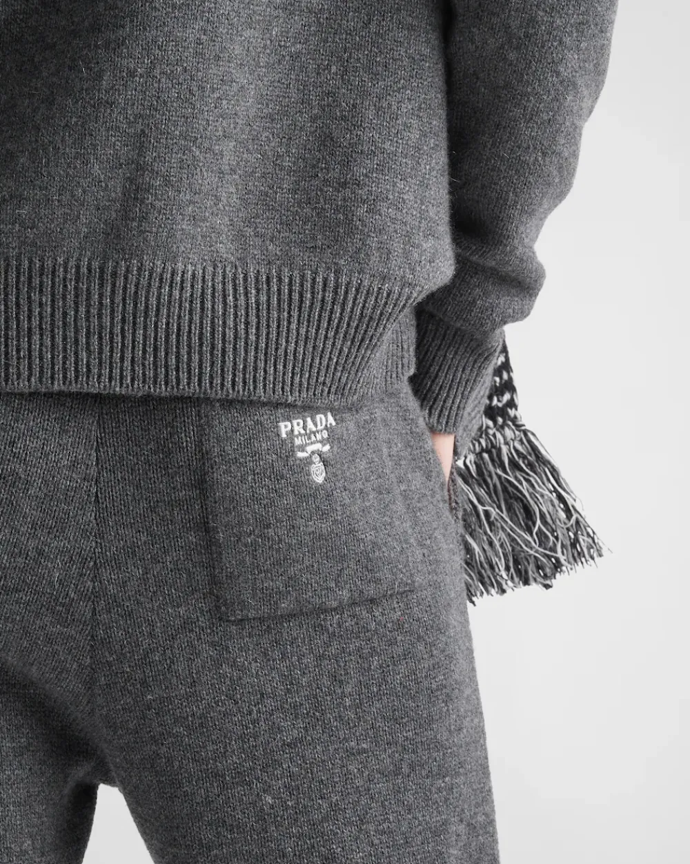 Hombre Prada PANTALONES Y BERMUDAS^Pantalones De Cachemir