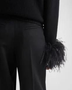 Mujer Prada PANTALONES LARGOS Y CORTOS^Pantalones De Cachemir