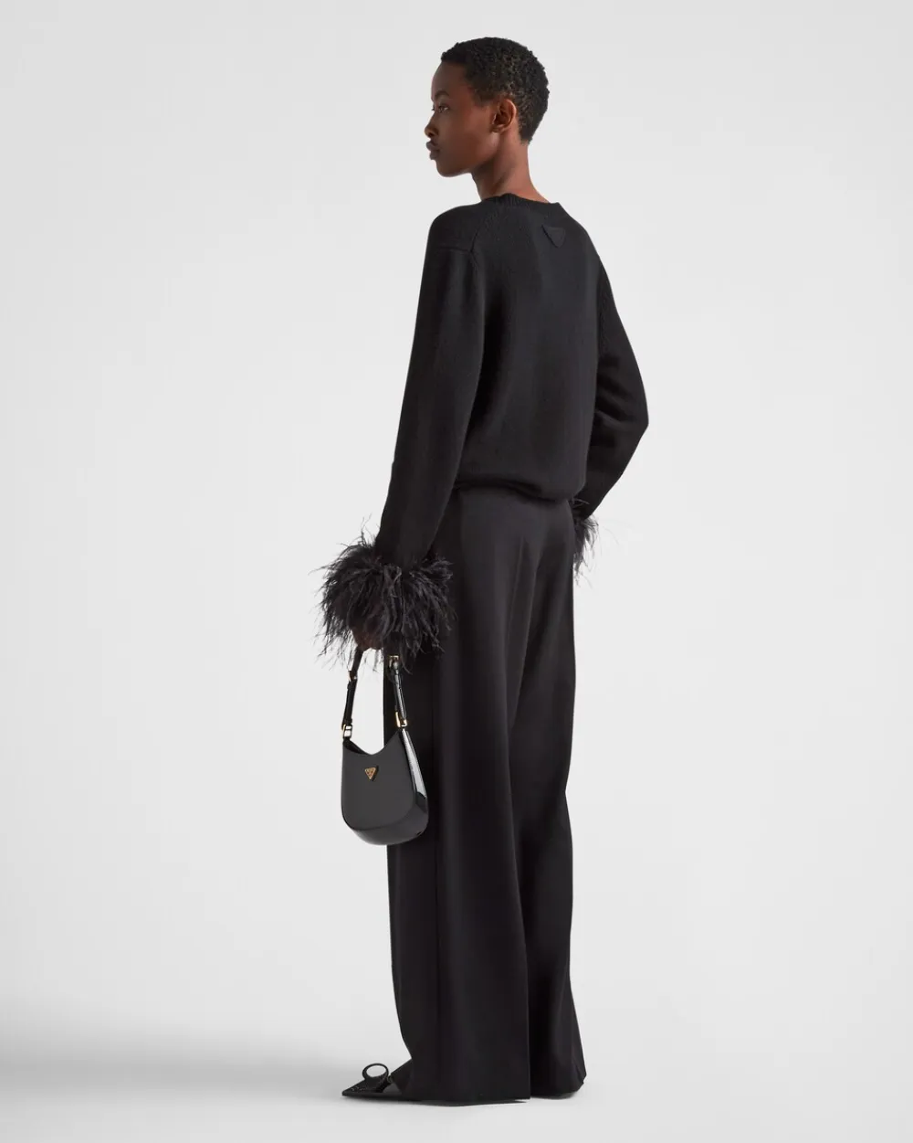 Mujer Prada PANTALONES LARGOS Y CORTOS^Pantalones De Cachemir