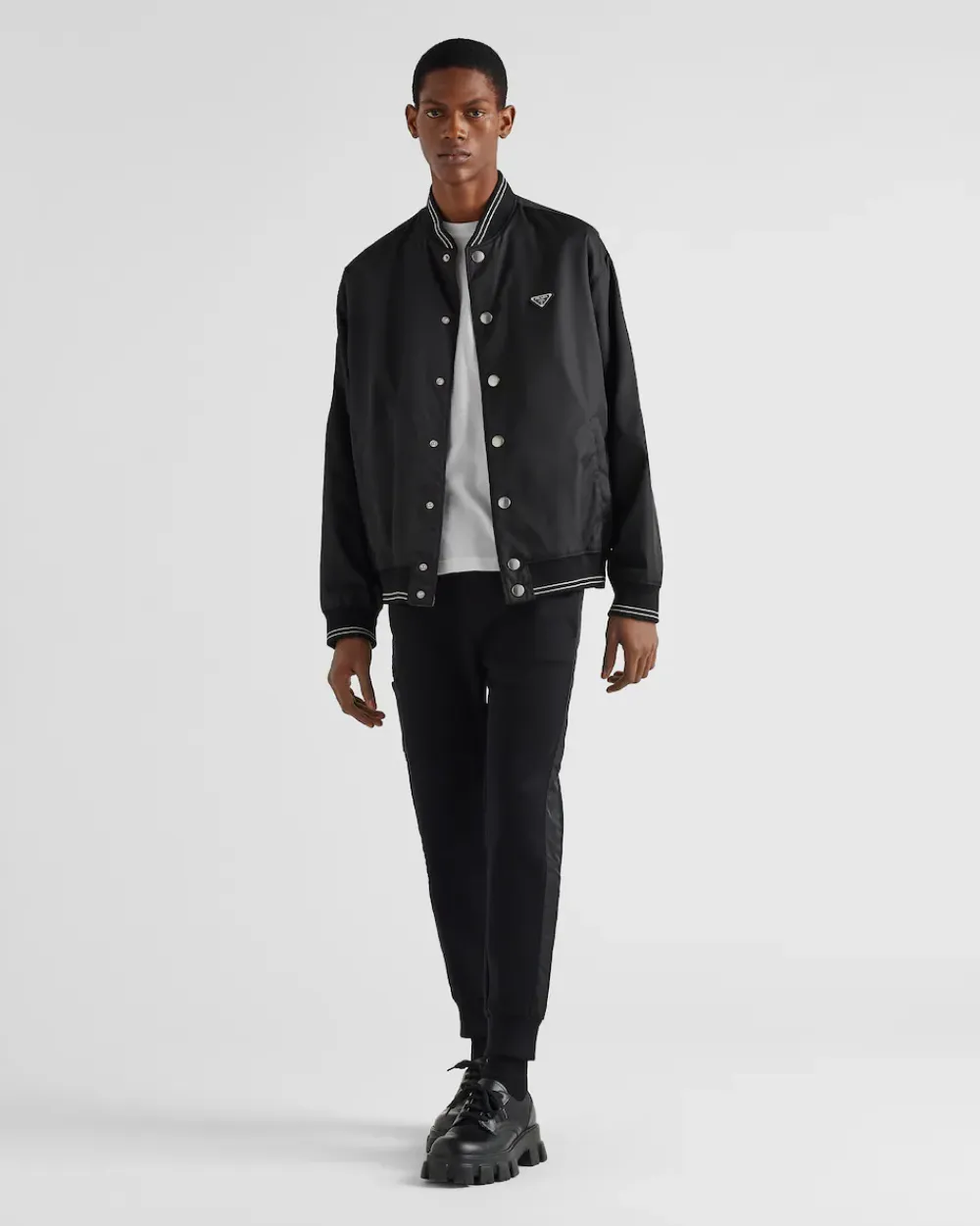 Hombre Prada ROPA DEPORTIVA Y SUDADERAS^Pantalones De Deporte, Detalles De Re-nylon