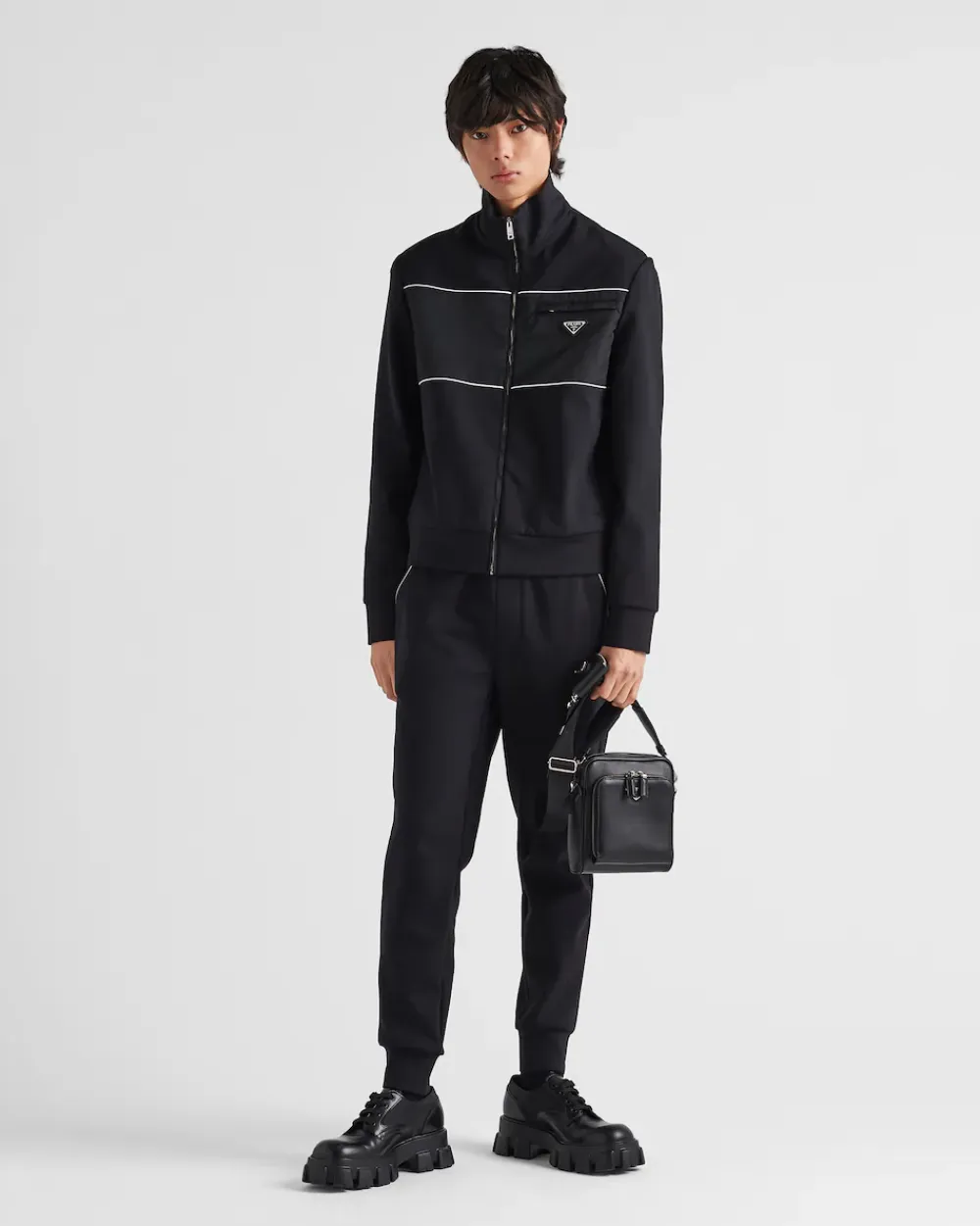 Hombre Prada ROPA DEPORTIVA Y SUDADERAS^Pantalones De Deporte, Detalles De Re-nylon