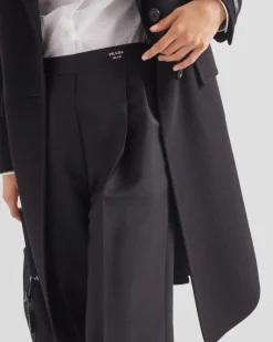 Mujer Prada PANTALONES LARGOS Y CORTOS^Pantalones De Kid Mohair