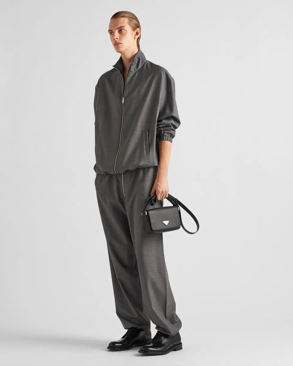 Hombre Prada PANTALONES Y BERMUDAS^Pantalones De Lana