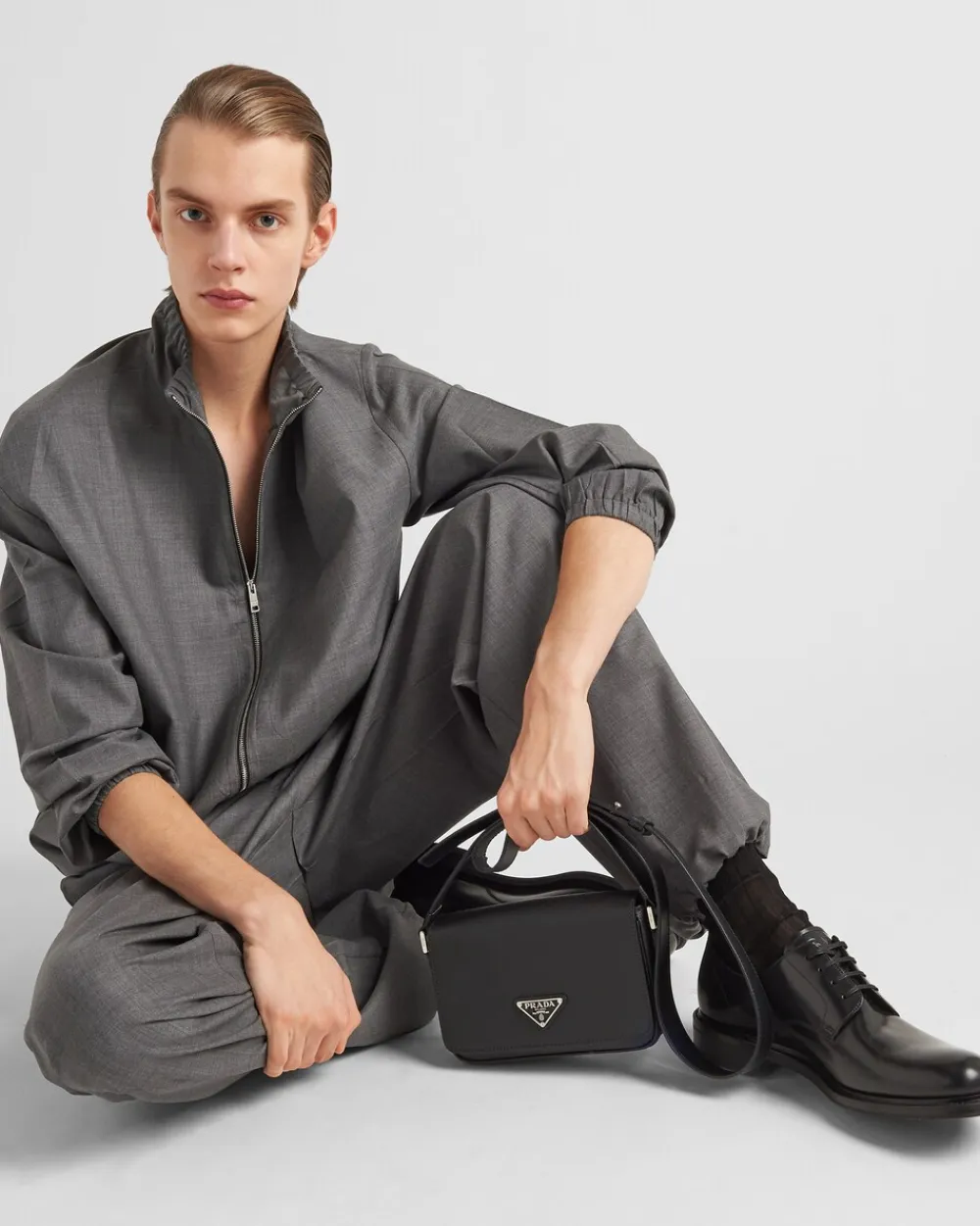 Hombre Prada PANTALONES Y BERMUDAS^Pantalones De Lana