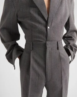 Hombre Prada PANTALONES Y BERMUDAS^Pantalones De Lana
