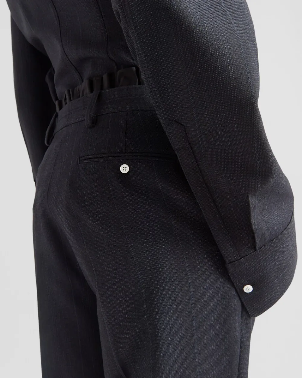 Hombre Prada PANTALONES Y BERMUDAS^Pantalones De Lana