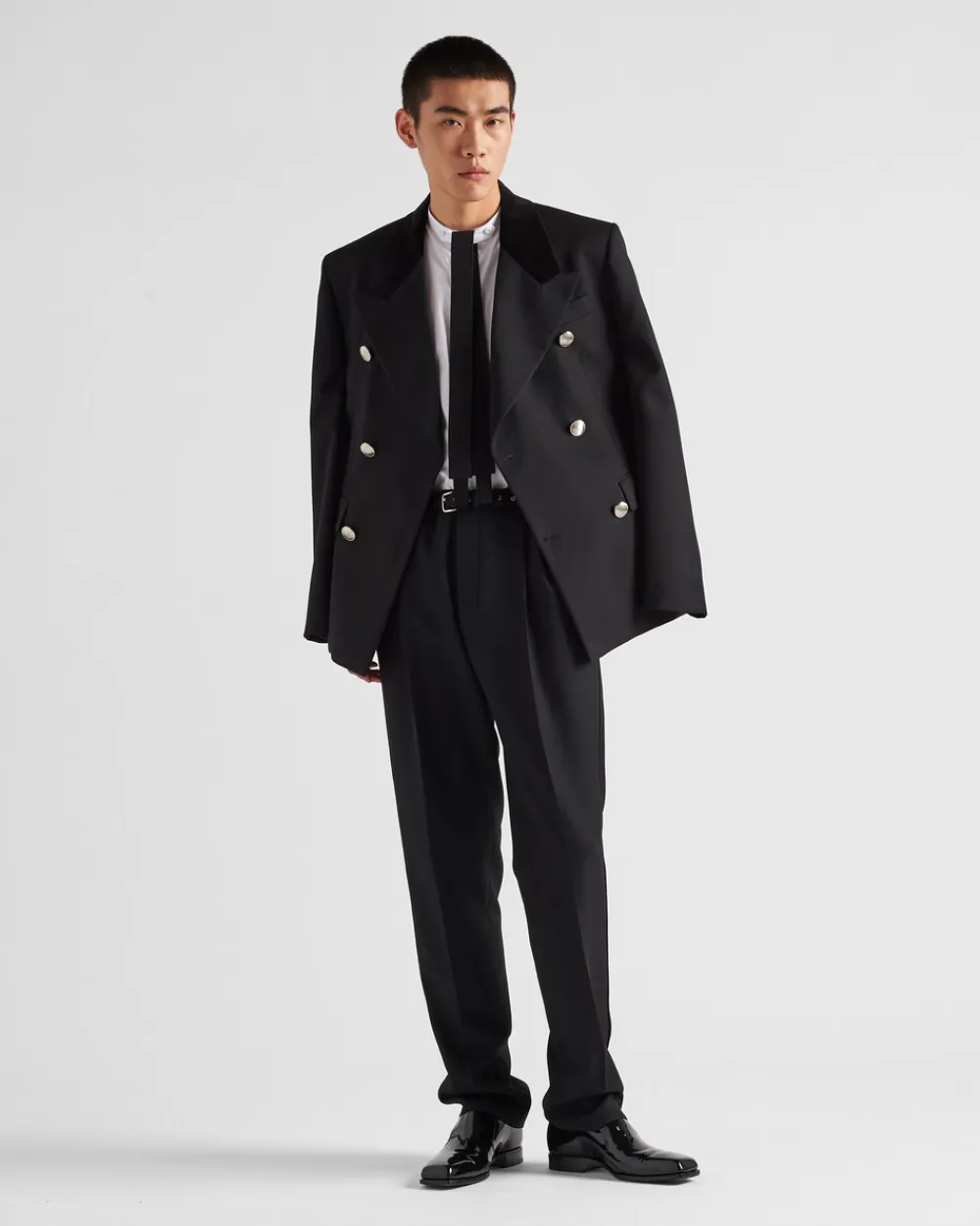 Hombre Prada PANTALONES Y BERMUDAS^Pantalones De Lana
