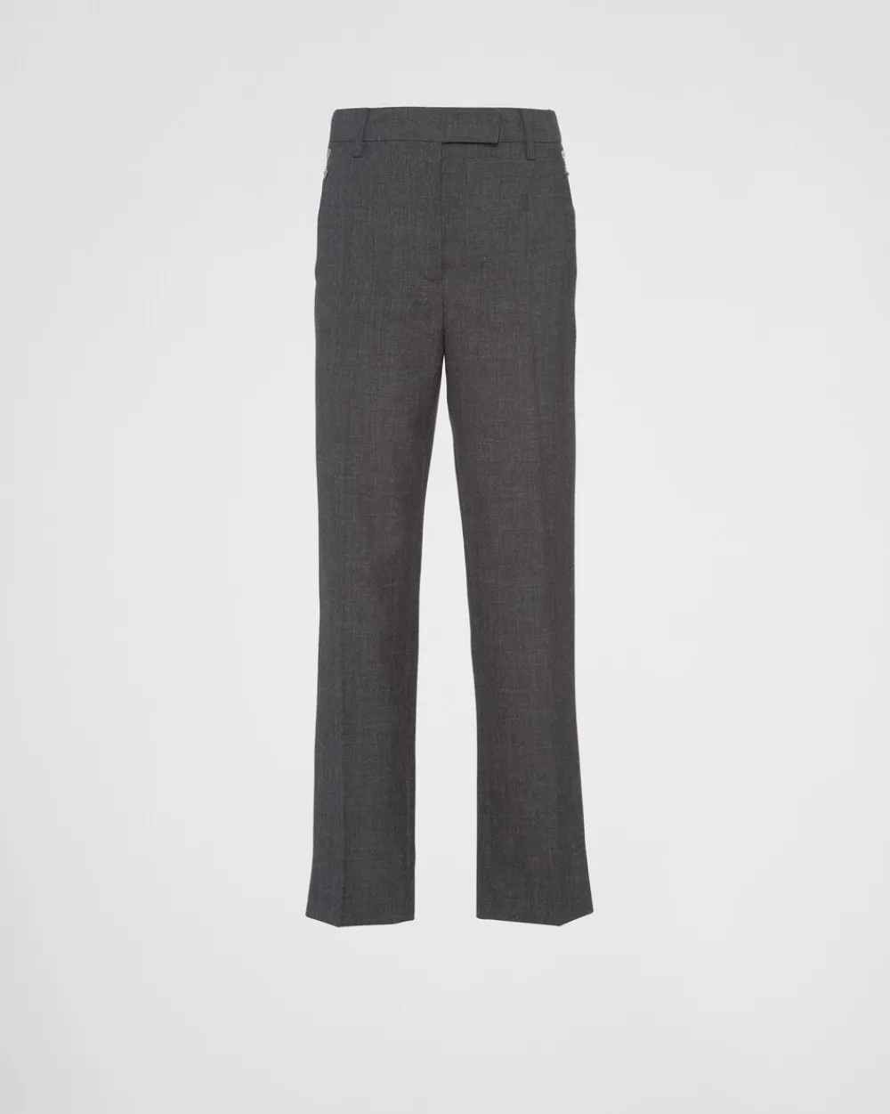 Mujer Prada PANTALONES LARGOS Y CORTOS^Pantalones De Lana