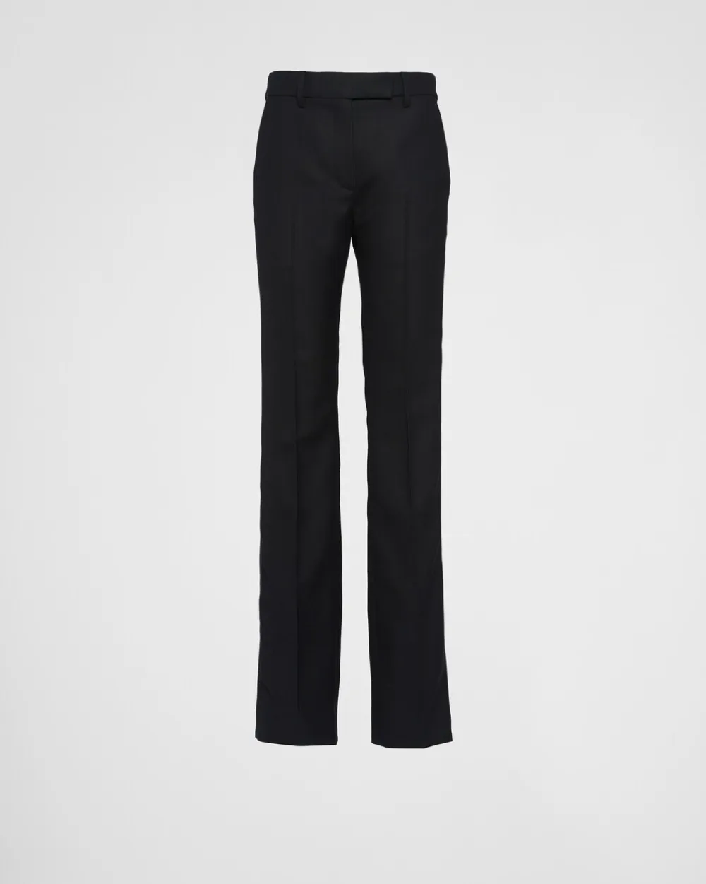 Mujer Prada PANTALONES LARGOS Y CORTOS^Pantalones De Lana