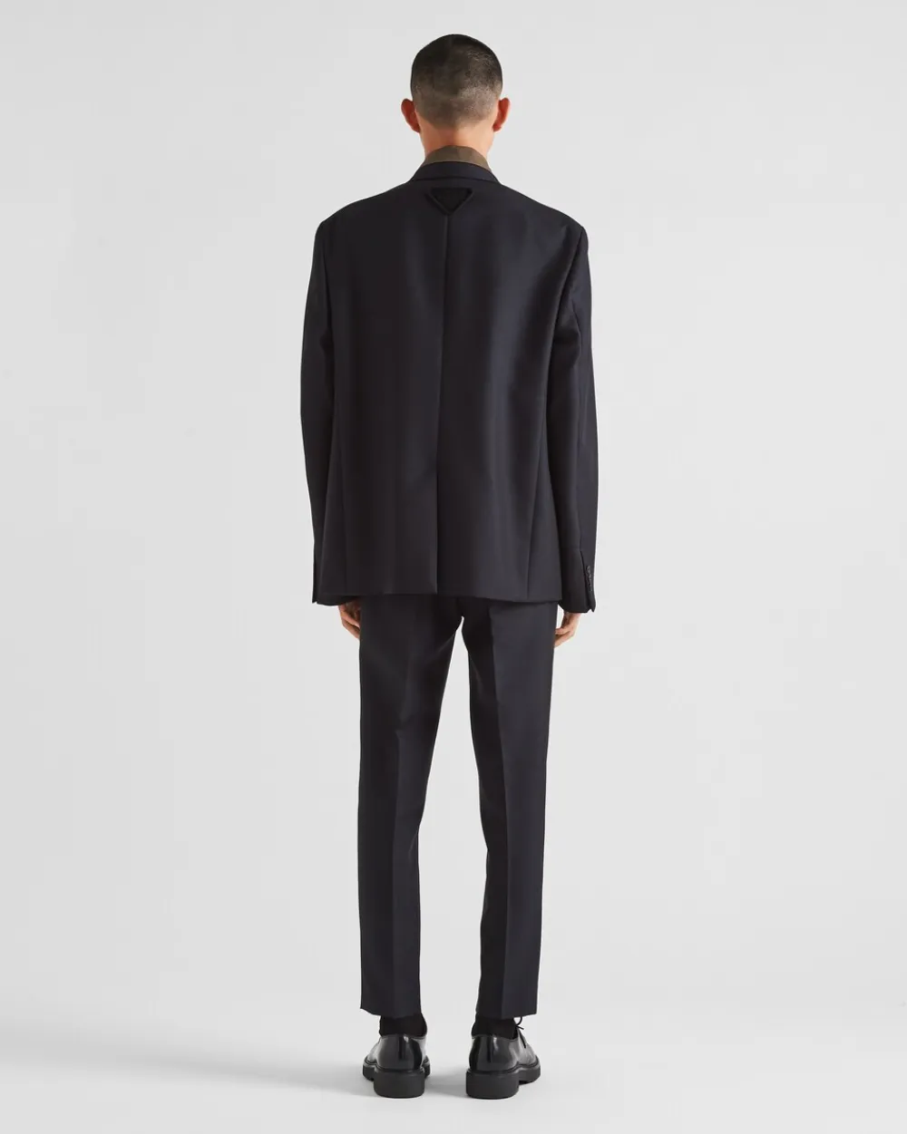 Hombre Prada PANTALONES Y BERMUDAS^Pantalones De Lana Mohair