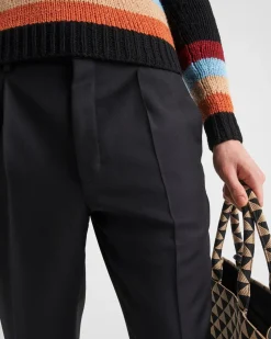 Hombre Prada PANTALONES Y BERMUDAS^Pantalones De Lana Mohair