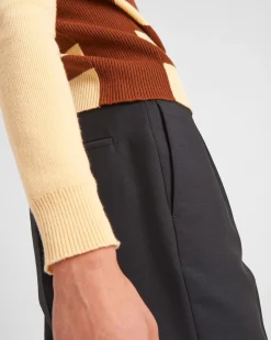 Hombre Prada PANTALONES Y BERMUDAS^Pantalones De Lana Mohair