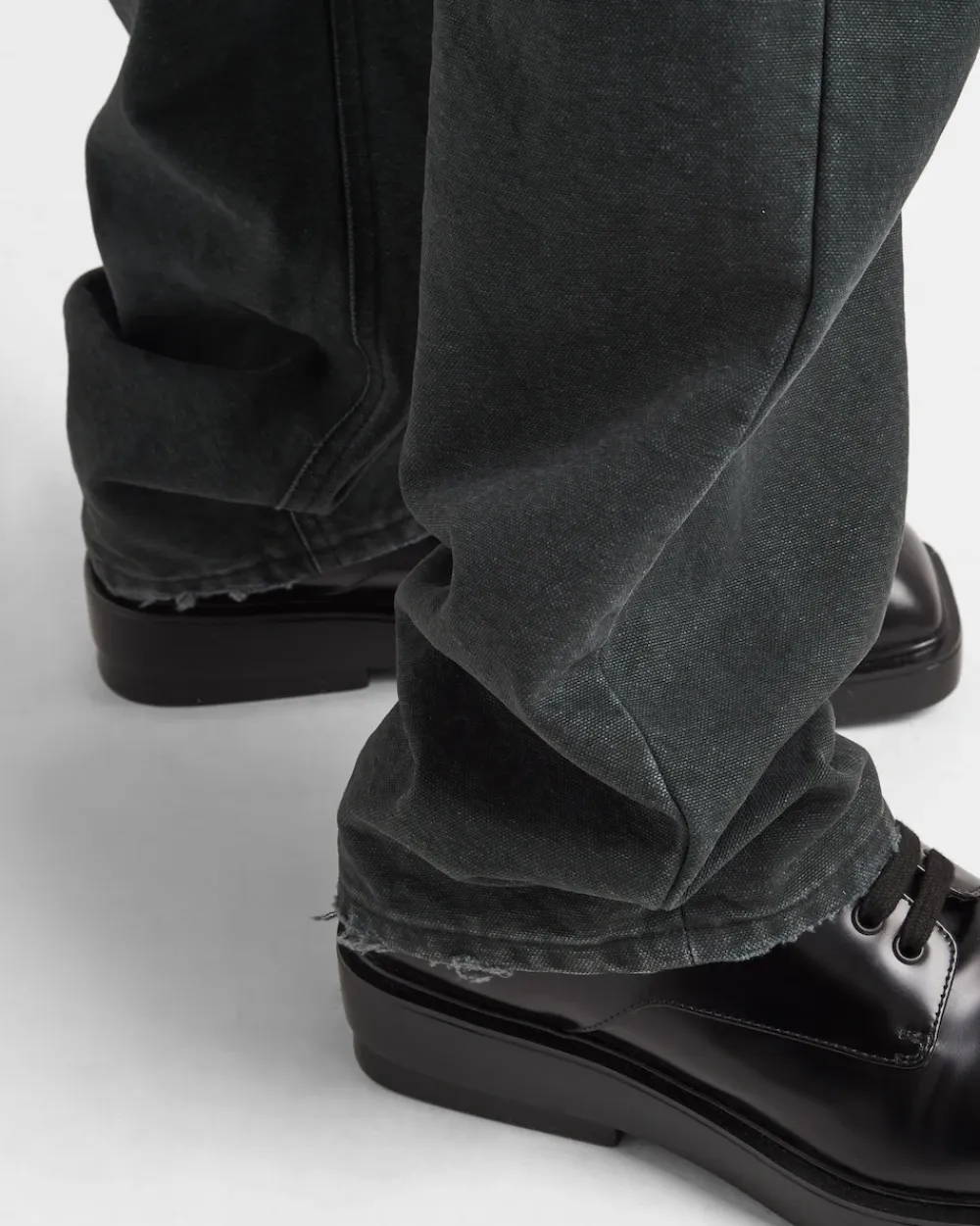 Mujer Prada PANTALONES LARGOS Y CORTOS^Pantalones De Lona