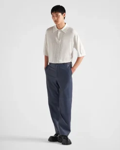 Hombre Prada ROPA DE PIEL^Pantalones De Napa