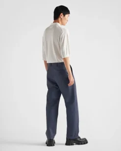 Hombre Prada ROPA DE PIEL^Pantalones De Napa