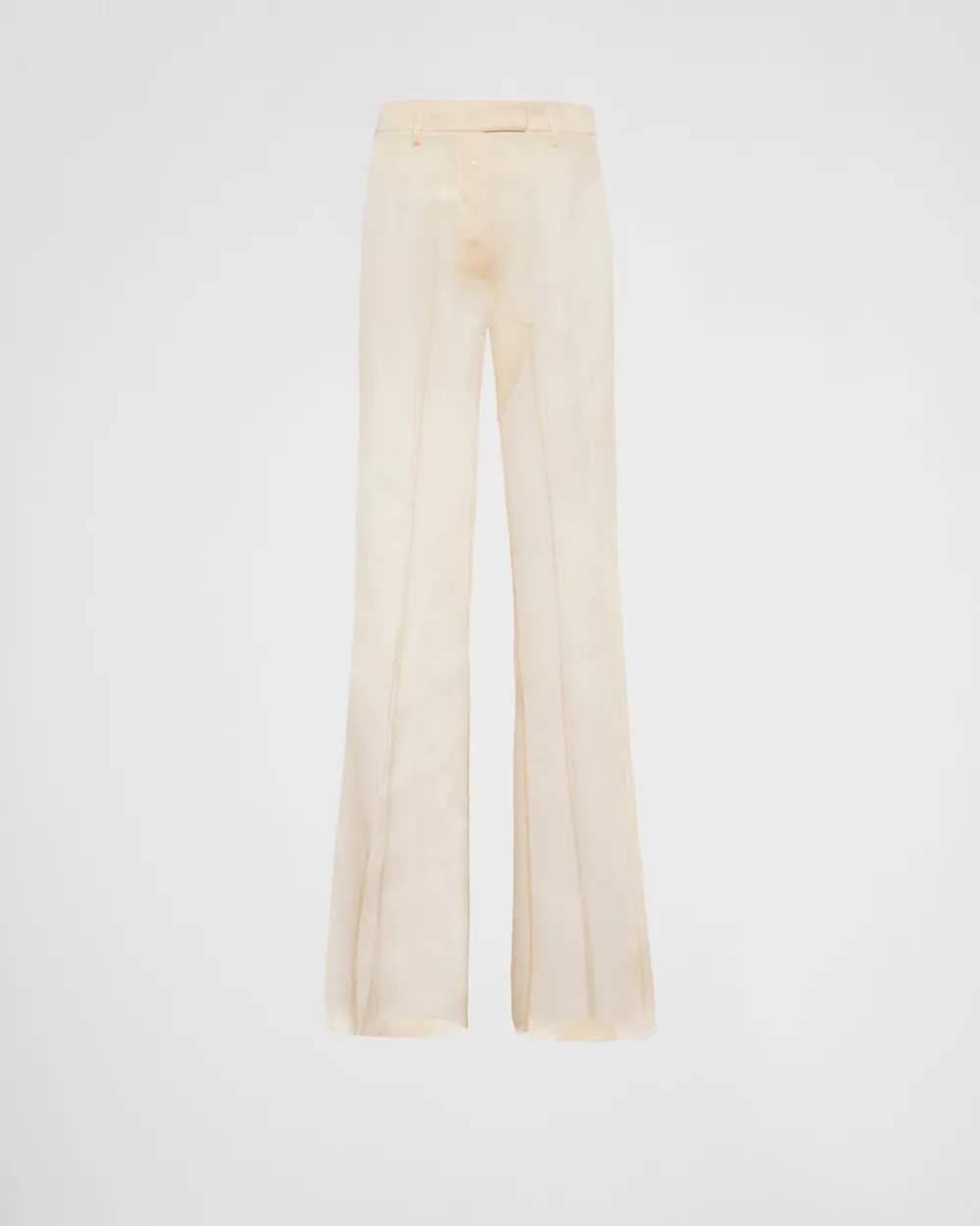 Mujer Prada PANTALONES LARGOS Y CORTOS^Pantalones De Organza