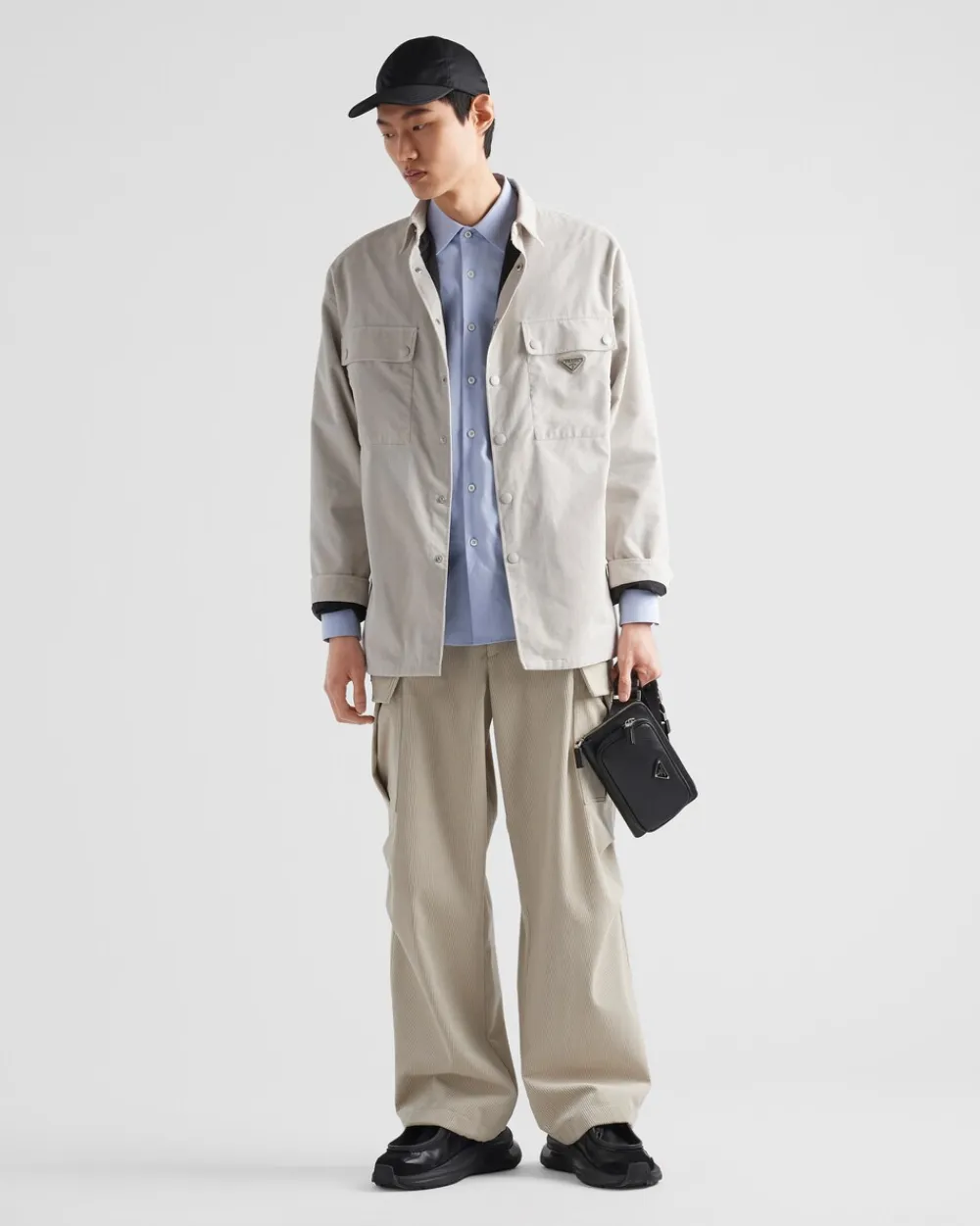 Hombre Prada PANTALONES Y BERMUDAS^Pantalones De Pana Fina