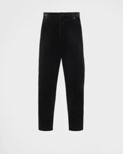 Hombre Prada PANTALONES Y BERMUDAS^Pantalones De Pana Fina