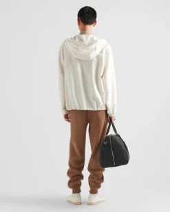 Hombre Prada TEJIDOS DE PUNTO^Pantalones Deportivos De Cachemir