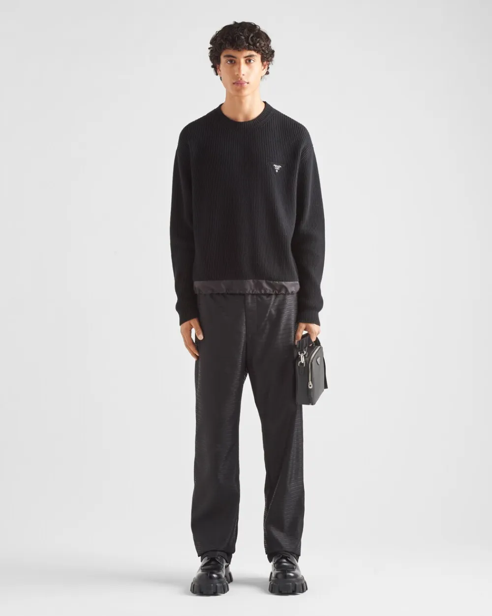Hombre Prada PANTALONES Y BERMUDAS^Pantalones De Re-nylon