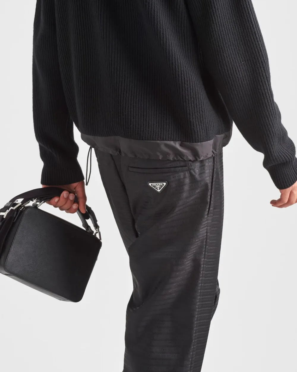 Hombre Prada PANTALONES Y BERMUDAS^Pantalones De Re-nylon