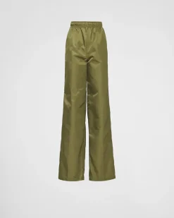 Mujer Prada COLECCIÓN FEMENINA|PANTALONES LARGOS Y CORTOS^Pantalones De Re-nylon