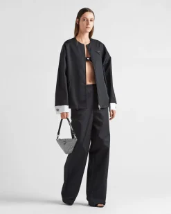 Mujer Prada COLECCIÓN FEMENINA|PANTALONES LARGOS Y CORTOS^Pantalones De Re-nylon