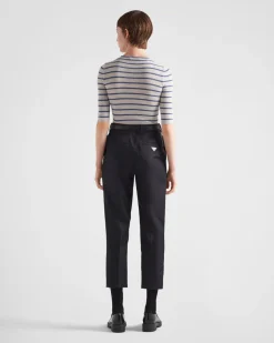 Mujer Prada COLECCIÓN FEMENINA|PANTALONES LARGOS Y CORTOS^Pantalones De Re-nylon