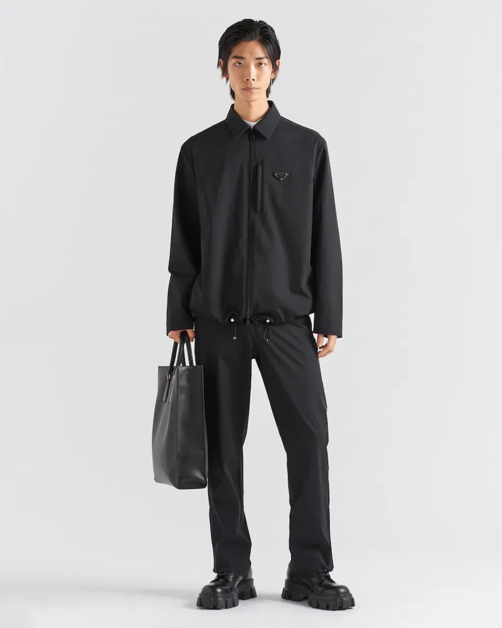 Hombre Prada PANTALONES Y BERMUDAS^Pantalones De Tejido Técnico Elástico