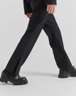 Hombre Prada PANTALONES Y BERMUDAS^Pantalones De Tejido Técnico Elástico