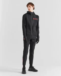 Hombre Prada ROPA^Pantalones En Piqué Técnico