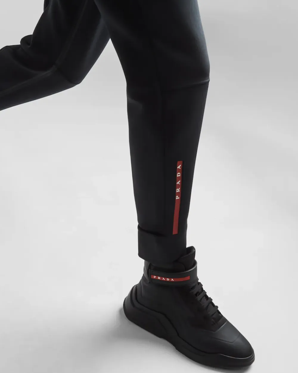 Mujer Prada ROPA^Pantalones En Tejido Técnico Reciclado