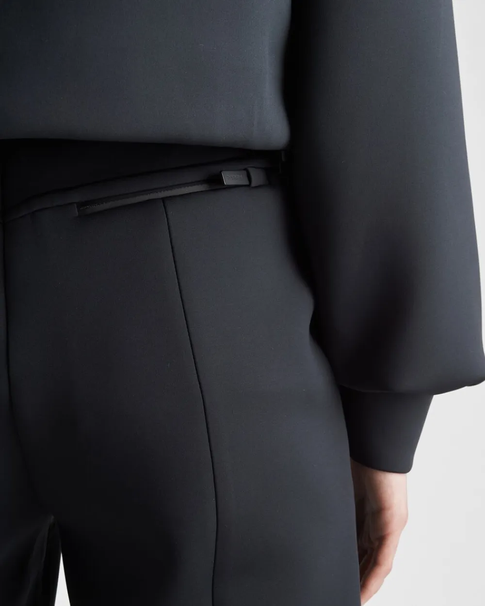 Mujer Prada ROPA^Pantalones En Tejido Técnico Reciclado