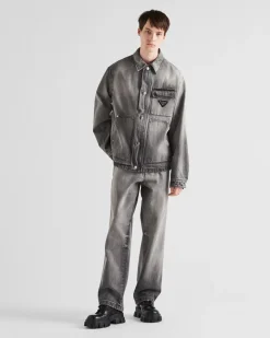 Hombre Prada TEJIDO VAQUERO^Pantalones Vaqueros