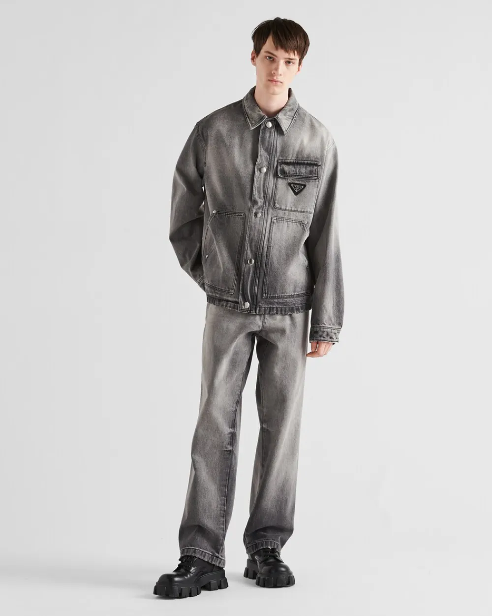 Hombre Prada TEJIDO VAQUERO^Pantalones Vaqueros
